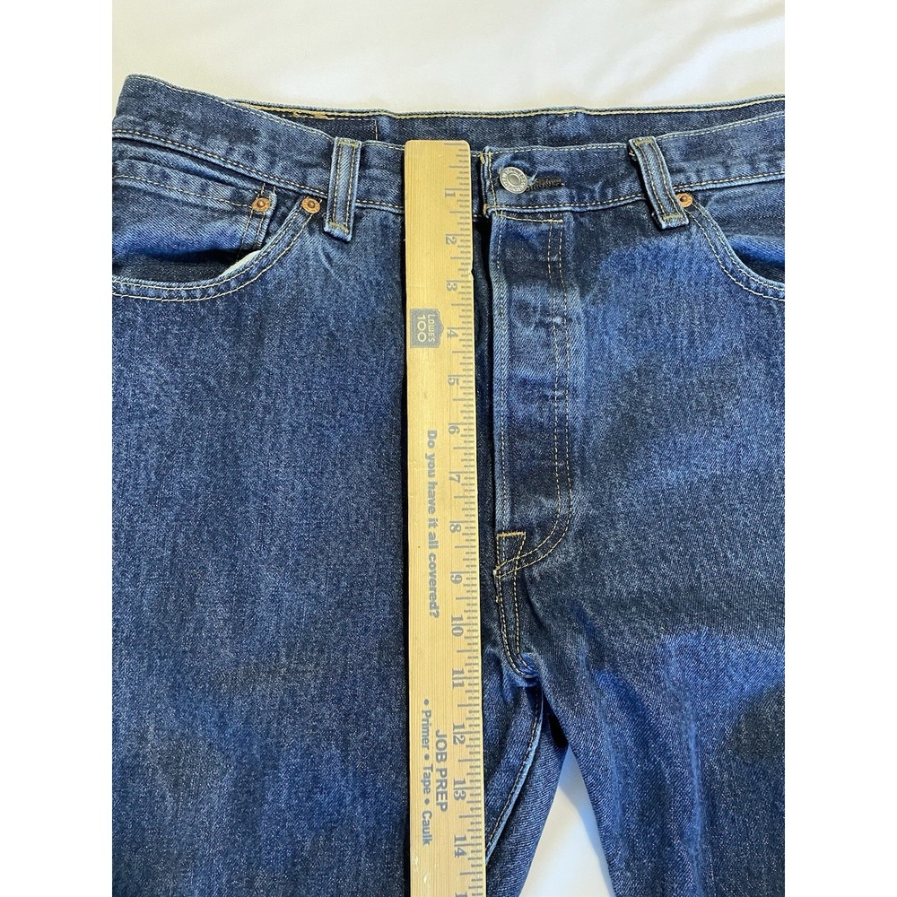 Levi's 501 Button Fly‎ jeans 36x32 - Picture 4 of 13